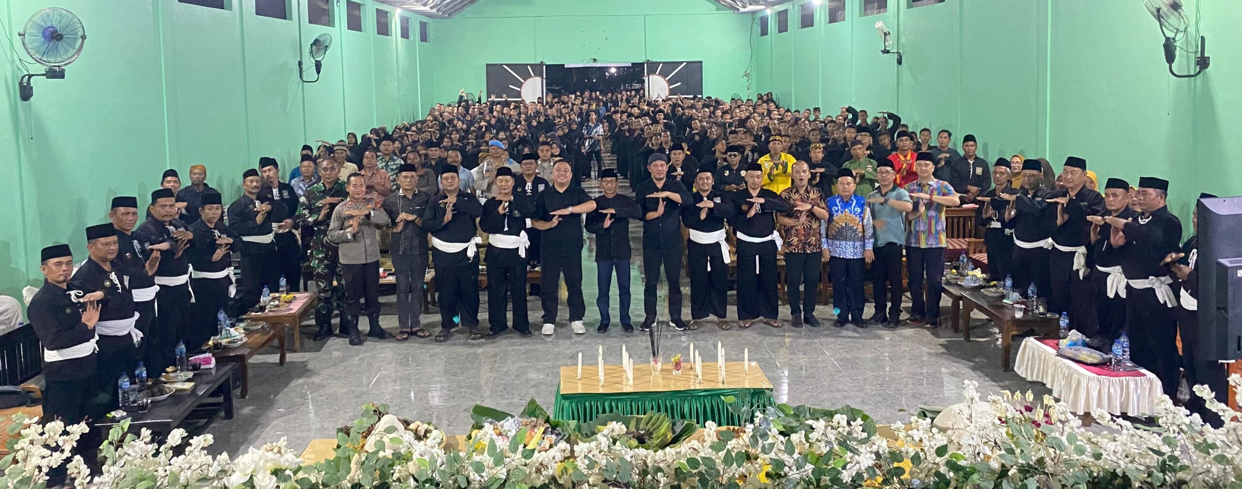Wakil Bupati Tubaba Hadiri Pengesahan Warga Baru PSHT di Candra Mukti, Ajak Generasi Muda Aktif Bangun Daerah