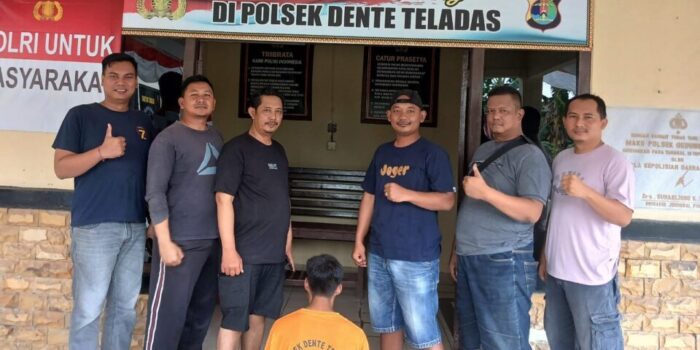 Polisi Tangkap Pelaku Maling Motor di Tulang Bawang Yang Tengah Asyik Nonton Bola Volly