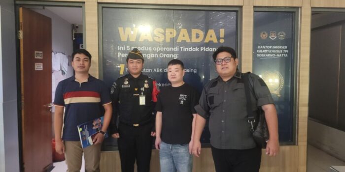 Imigrasi Kotabumi Deportasi WNA China Sebagai Koki Karena Langgar Izin Tinggal