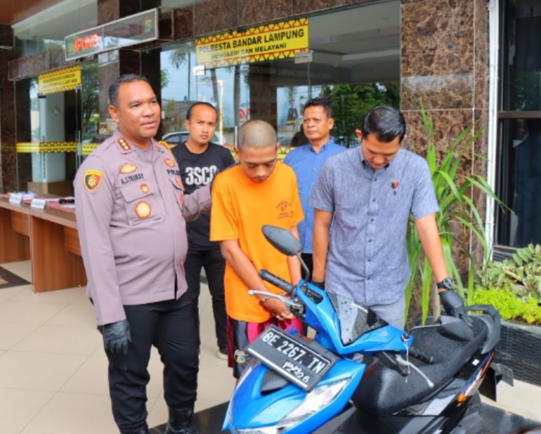 Kelompok Curanmor Jadikan TPU Belakang RS Urip Tempat Sembunyikan Motor Hasil Curian
