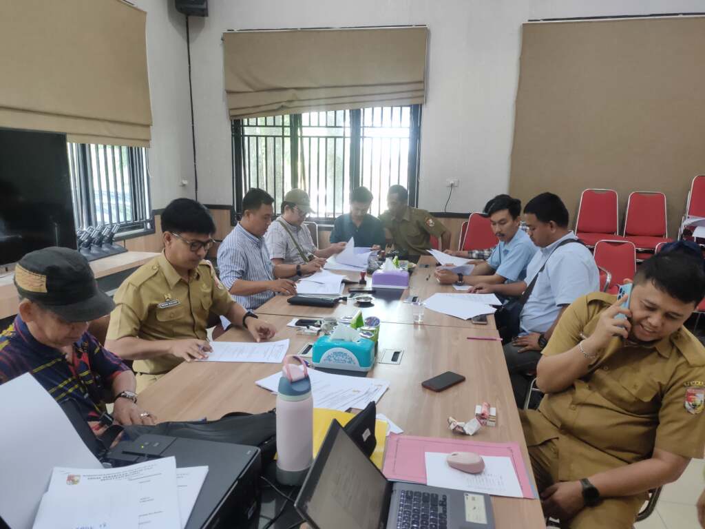 Kantor PU Tulang Bawang Barat Gelar Penandatanganan Kontrak Bina Marga APBD 2025